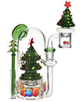 Christmas Tree Glass Dab Rig Set