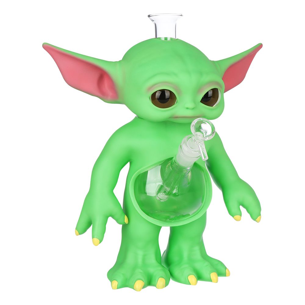 Baby Alien Glass &amp; Vinyl Water Pipe
