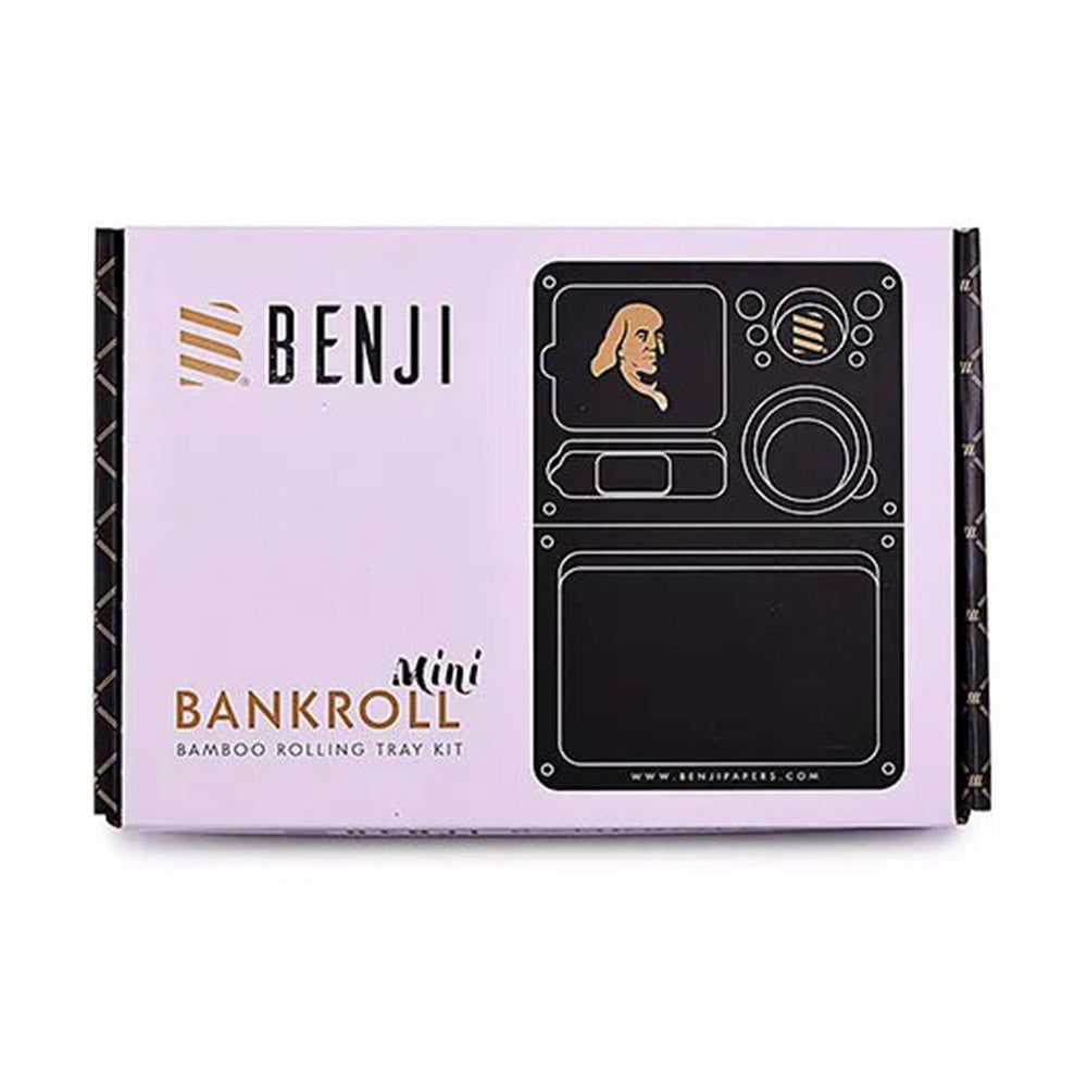 Bankroll Mini Bamboo Tray Kit Box