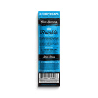 Humble Hemp Wraps - Blue Razz Flavor - 25 Pack