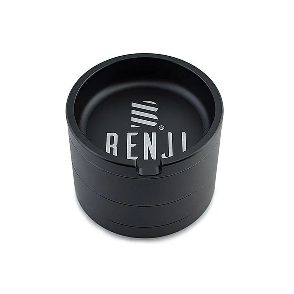 Benji XL Ashtray Grinder in black