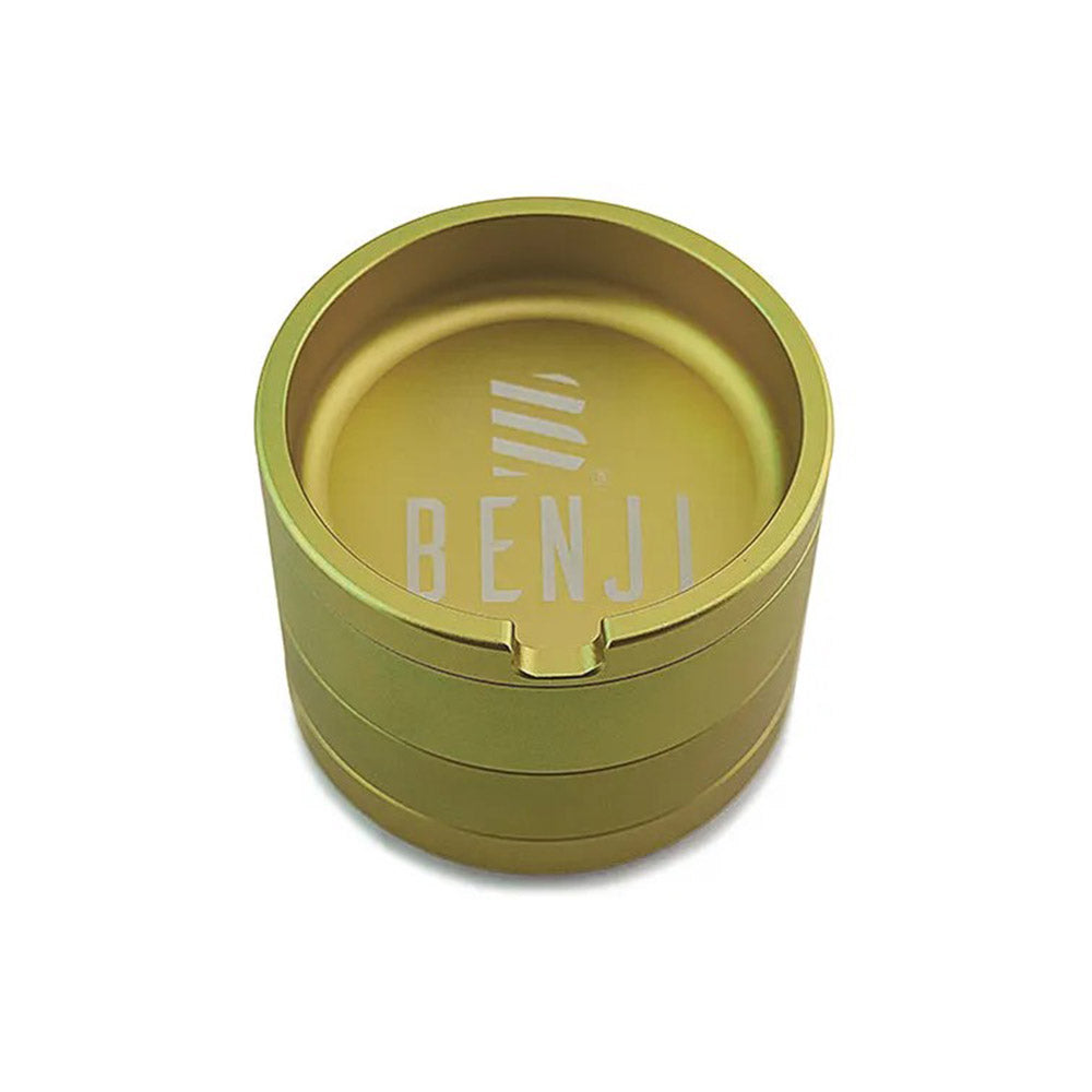 Benji XL Ashtray Grinder in gold