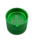 Benji XL Ashtray Grinder in green
