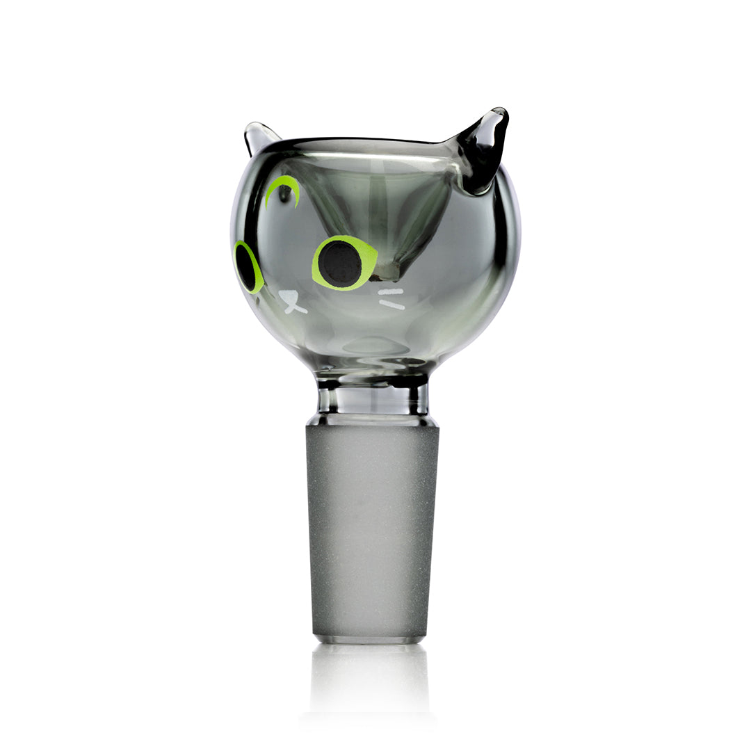 Black Cat themed bong bowl