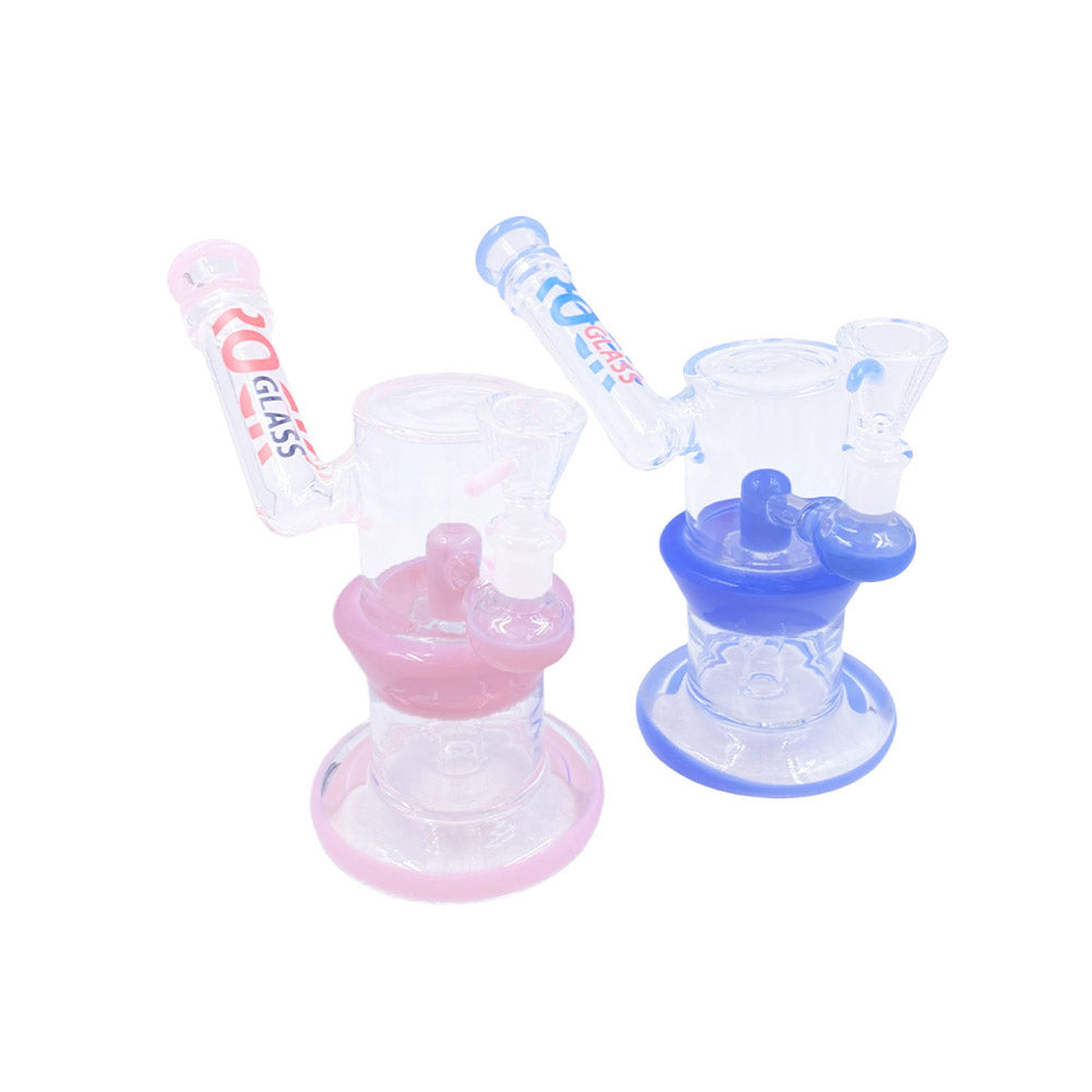 Blush Chamber Bubble Base Mini Bong