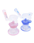 Blush Chamber Bubble Base Mini Bong