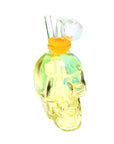 Bone Chiller Thick Glass Skull Oil Burner Rig - inhalco