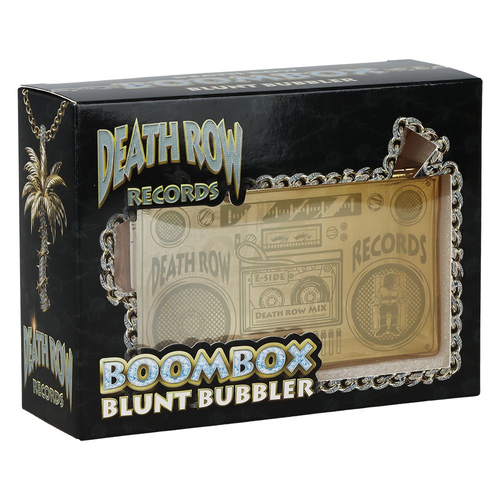 Boom Box Glass Blunt Bubbler – packaging