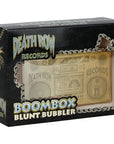 Boom Box Glass Blunt Bubbler – packaging