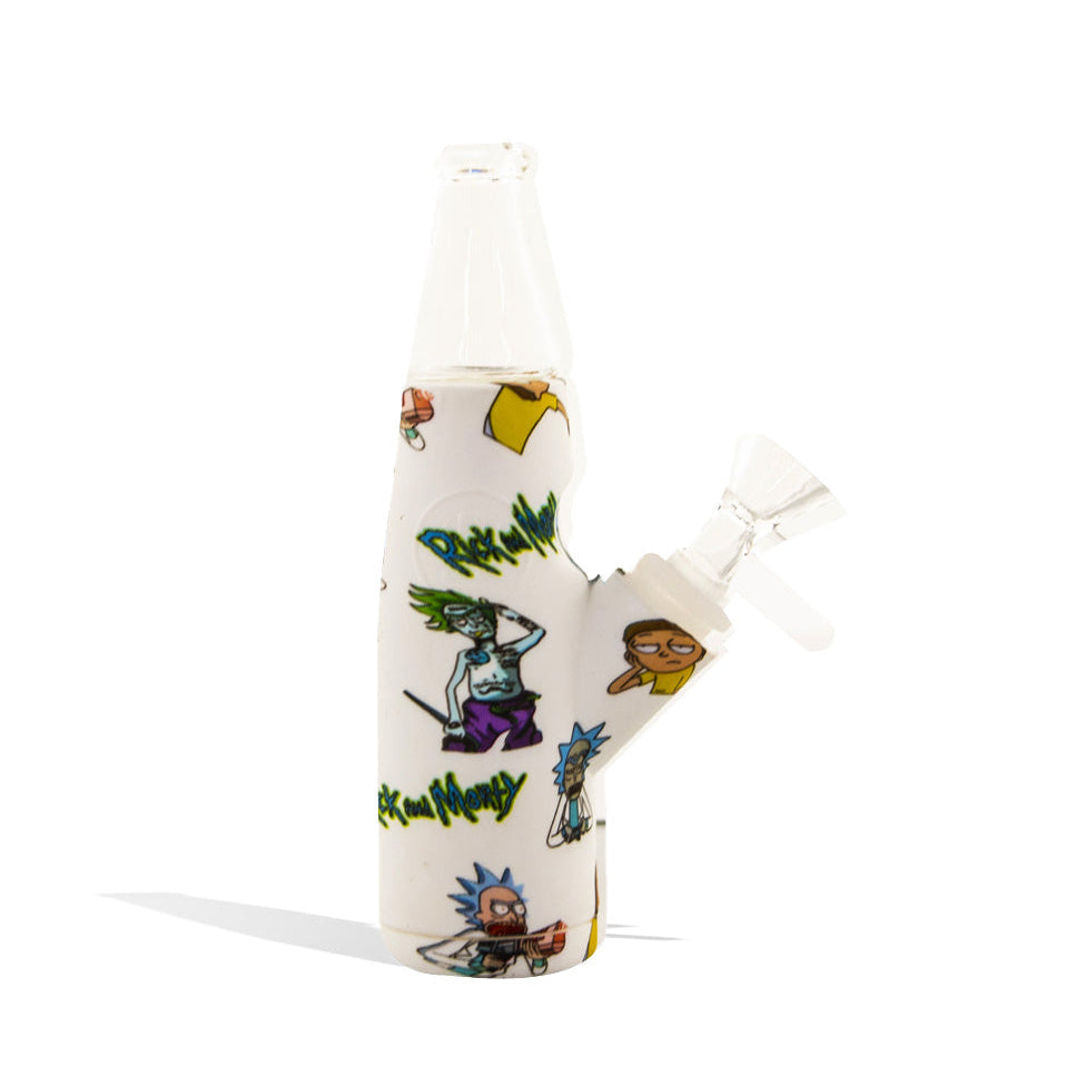 bottle shaped silicone water pipe design 3