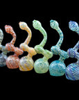 Bubble Lock Color Raked Sherlock Bubbler Pipe all colors