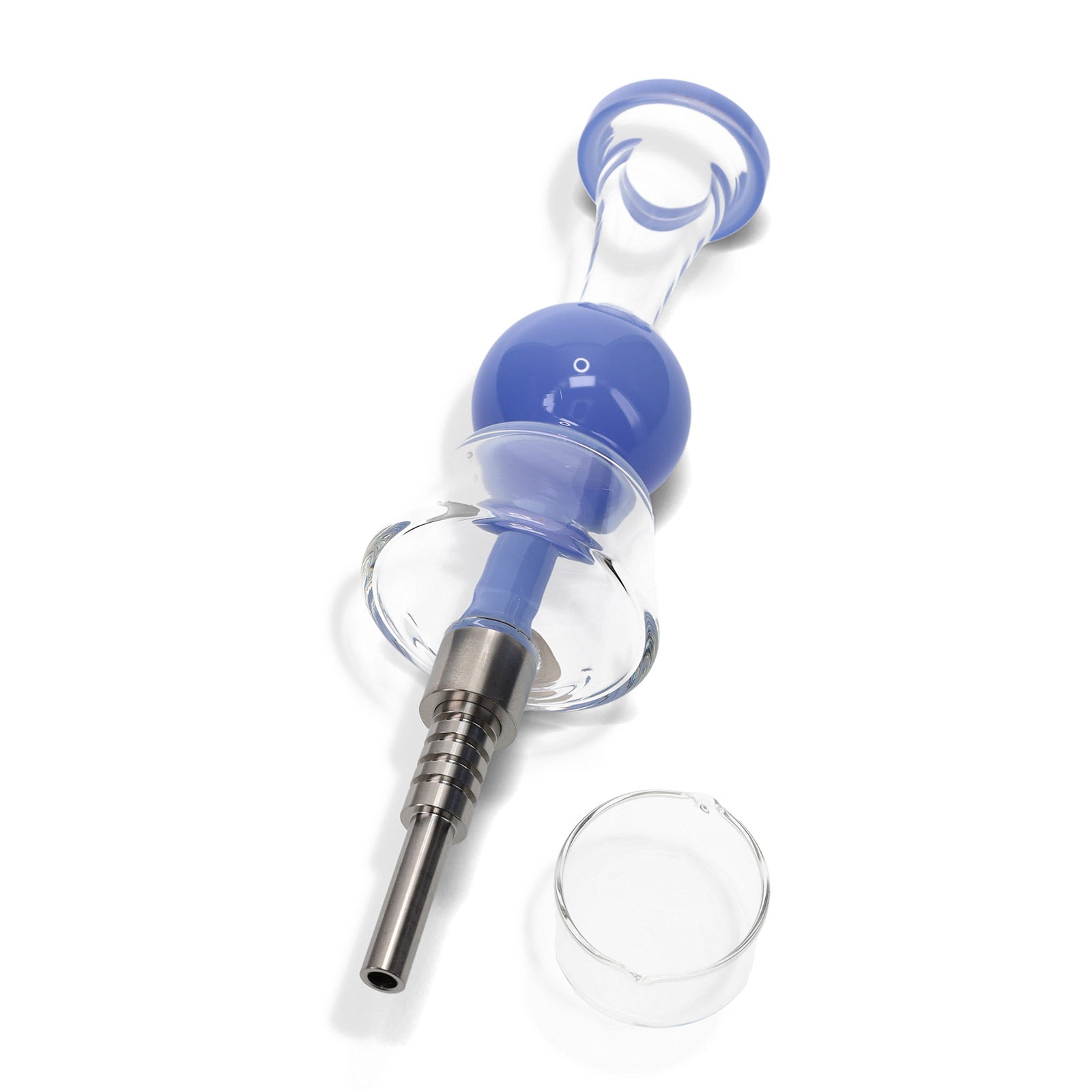 Bubble Shield Nectar Collector Dabber Kit Light Blue