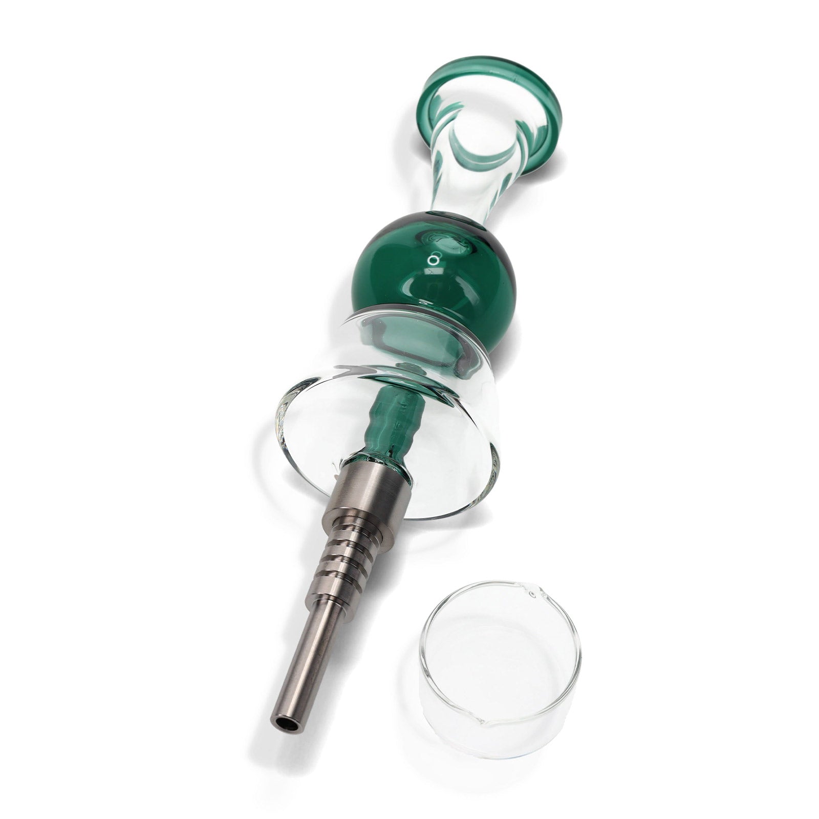 Bubble Shield Nectar Collector Dabber Kit Teal