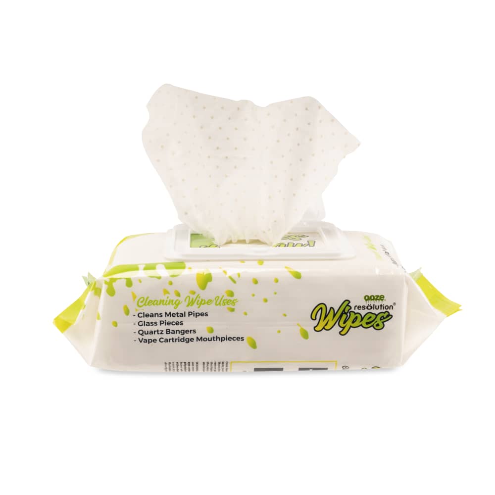 Ooze Resolution Glass Cleaning Res Wipes 100ct