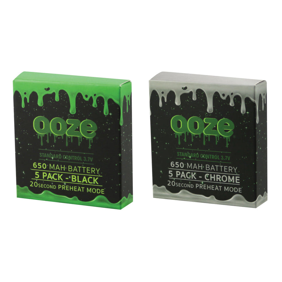 Ooze Standard Battery 5 Pack