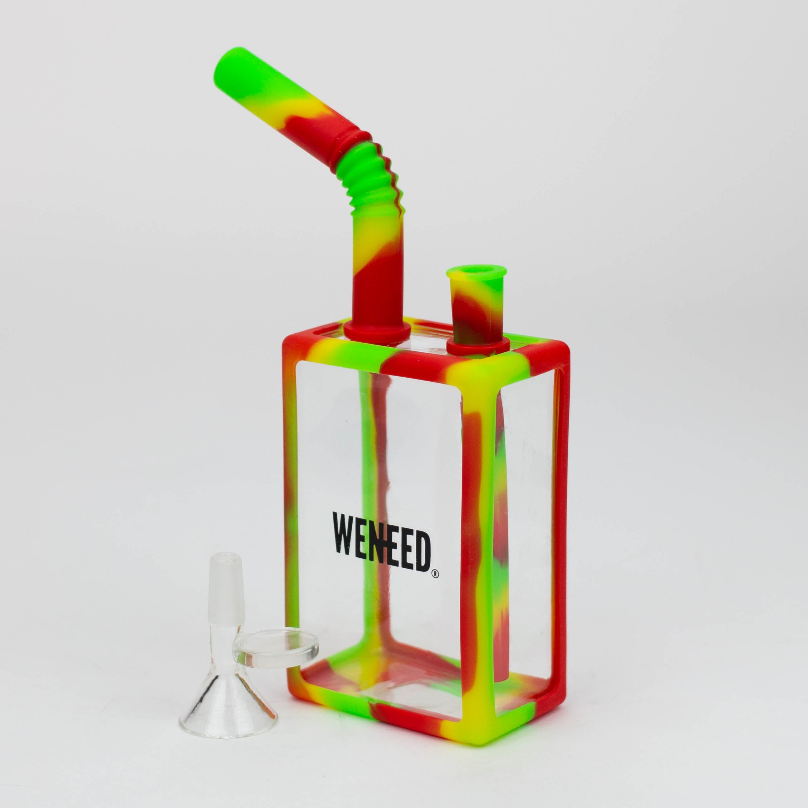 WENEED®- 8&quot; Silicone Juice Box bong