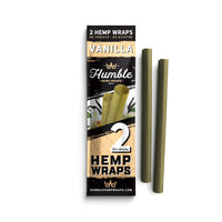 Humble Hemp Wraps - Vanilla Flavor - 25 Pack