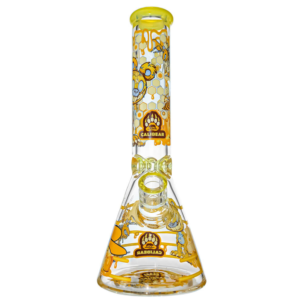 Unique Themed Illustration Beaker Water Pipe