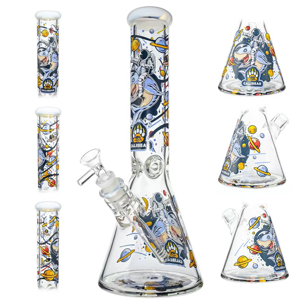 Unique Themed Illustration Beaker Water Pipe Bundle