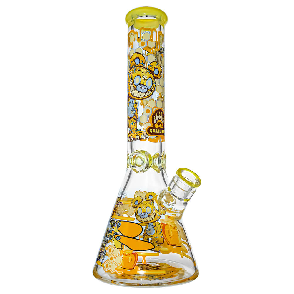 Unique Themed Illustration Beaker Water Pipe