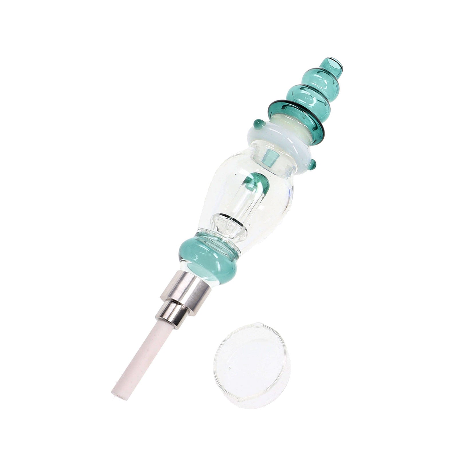 Candy Tower Showerhead Perc Dab Straw Kit - inhalco