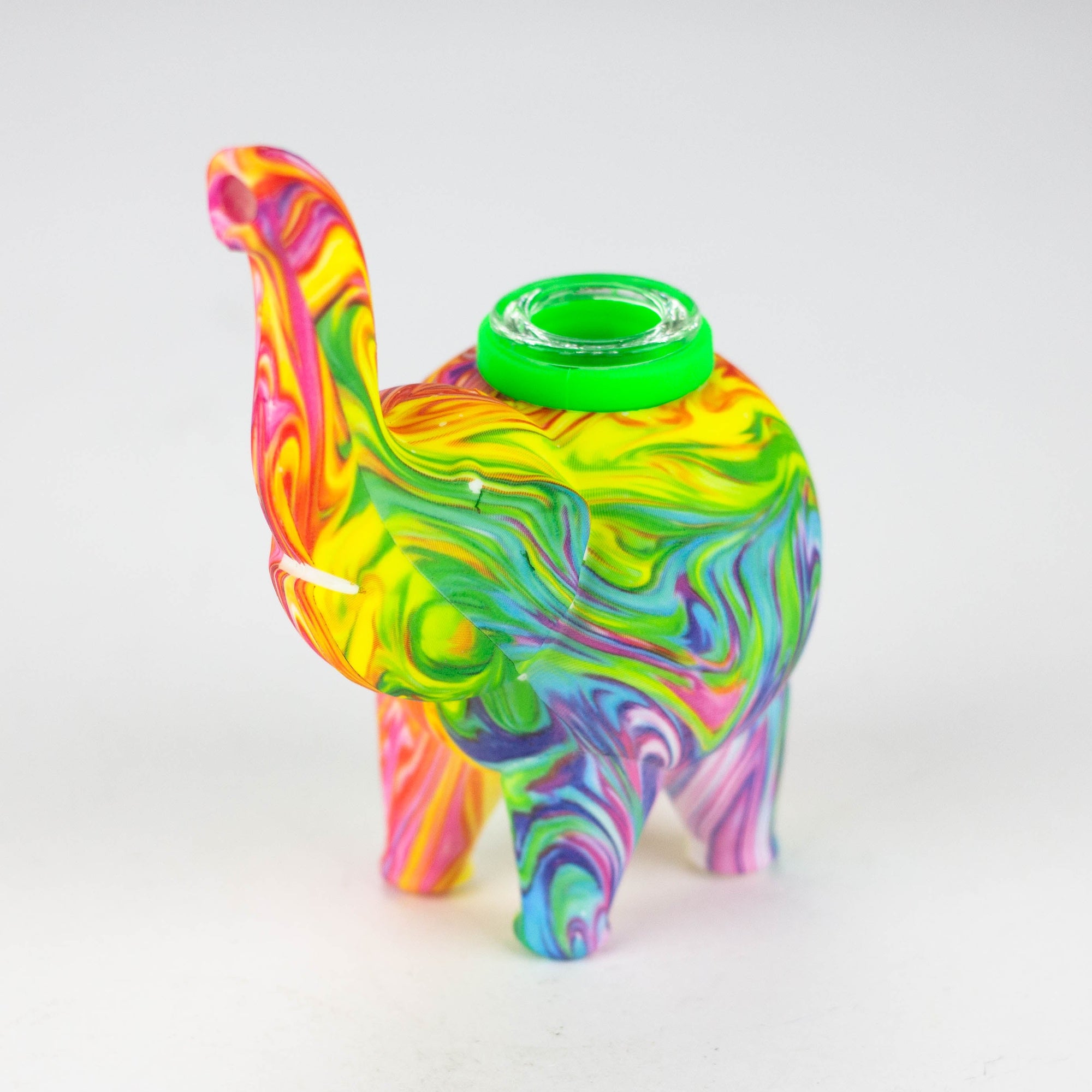 4.5" Assorted Silicone Elephant Bong
