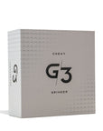 Packaging of the Chewy G3 Portable Electric Grinder