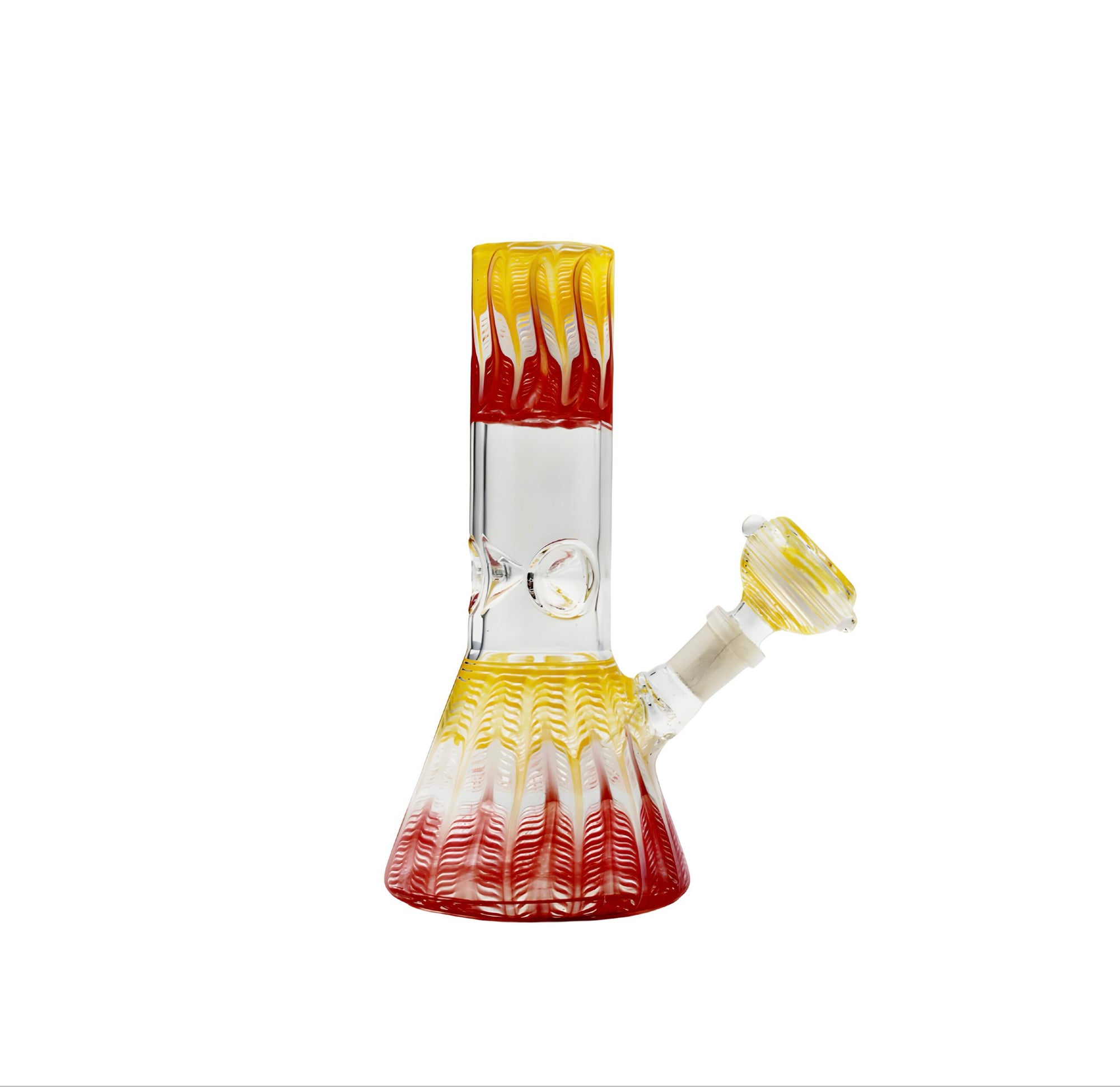 Right side view of Chill Rasta Beaker Bong
