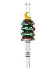 Christmas Tree Vapor Vessel w/ Quartz Tip