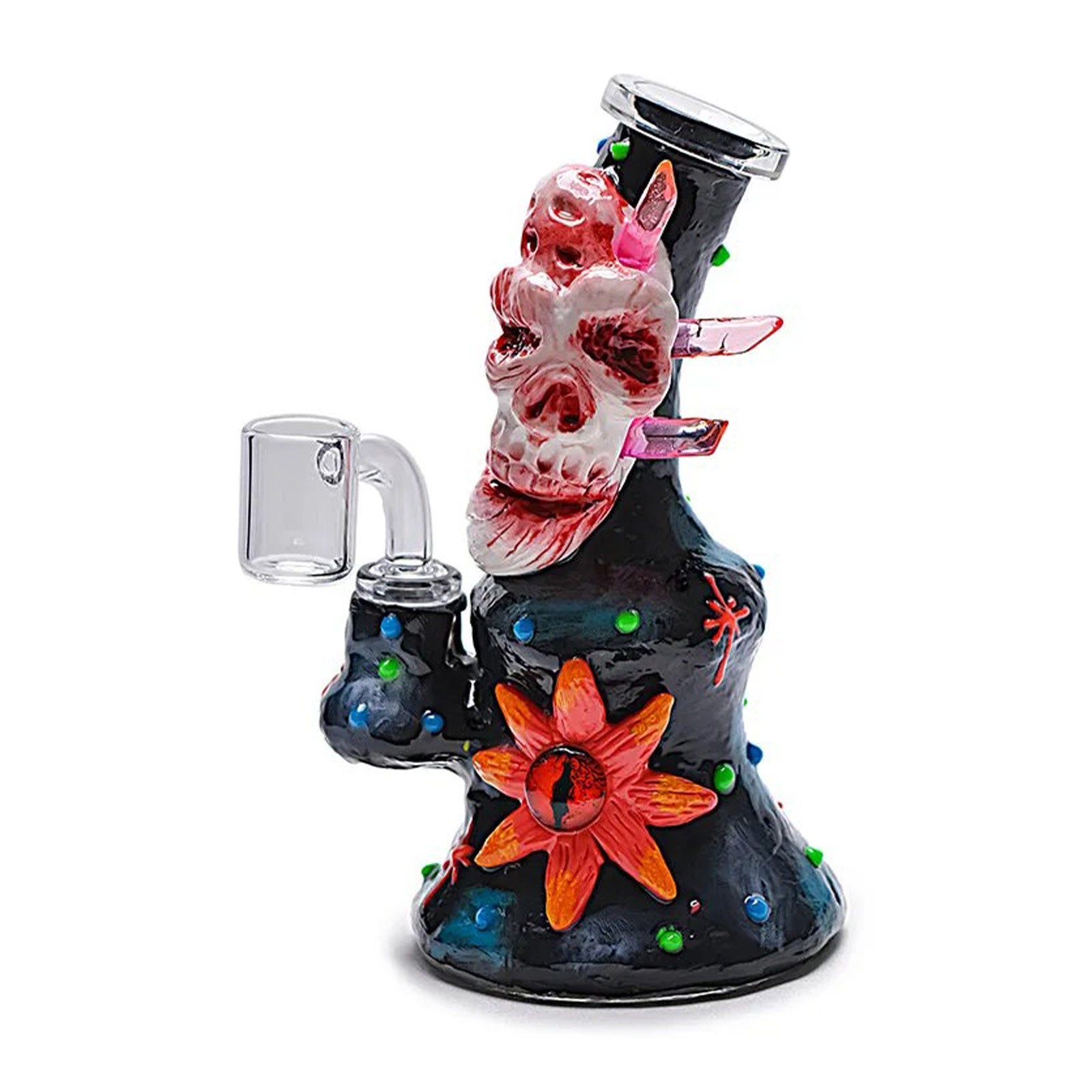 Clay Monster Moon Dab Rig - inhalco