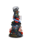 Back view of Clay Spaceman Dab Rig