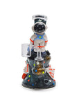 Front view of Clay Spaceman Dab Rig