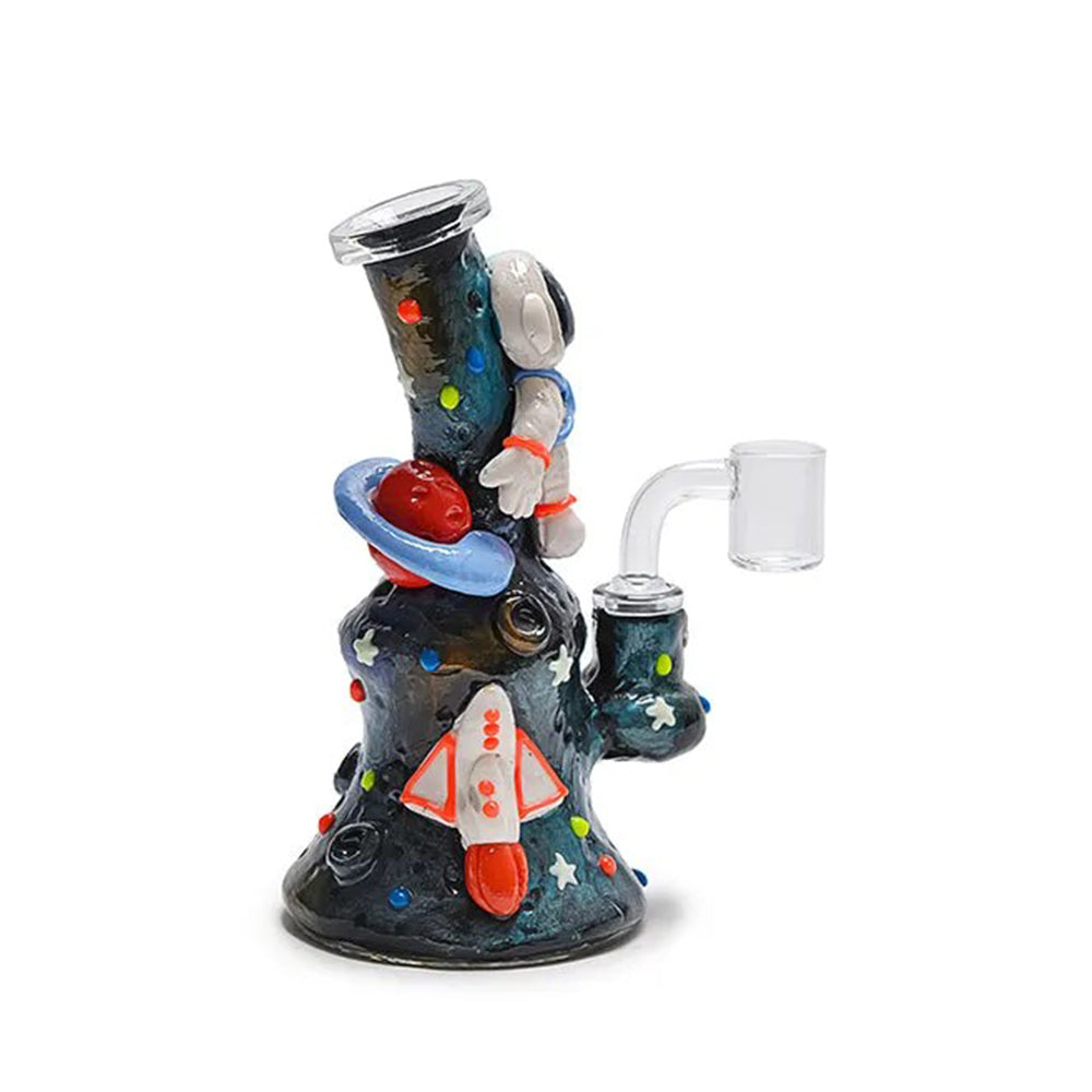 Right view of Clay Spaceman Dab Rig