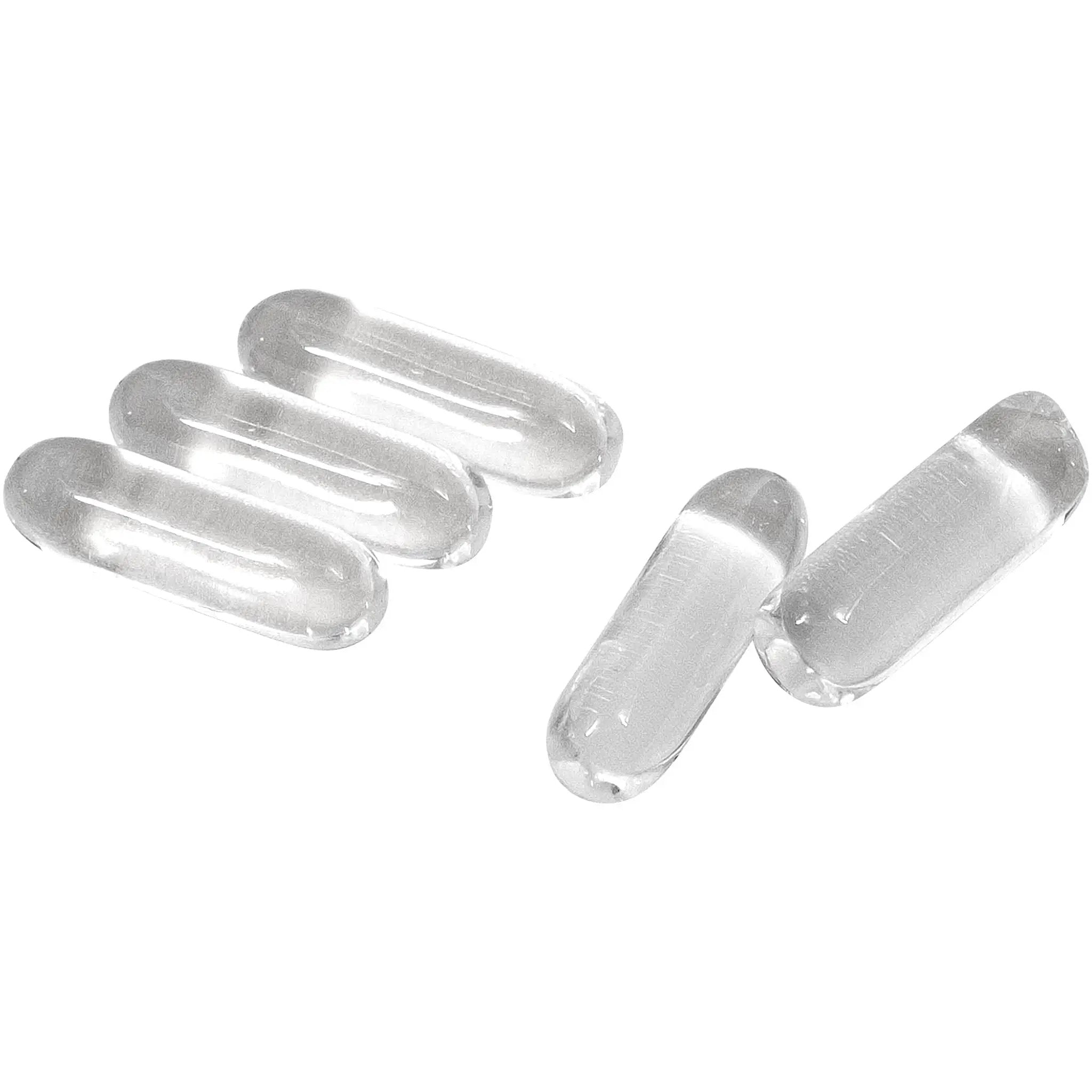 5Pcs Clear Glass Capsule Terp Pills