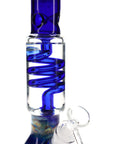 Coil Cruiser 12″ Silver Fumed Beaker Bong