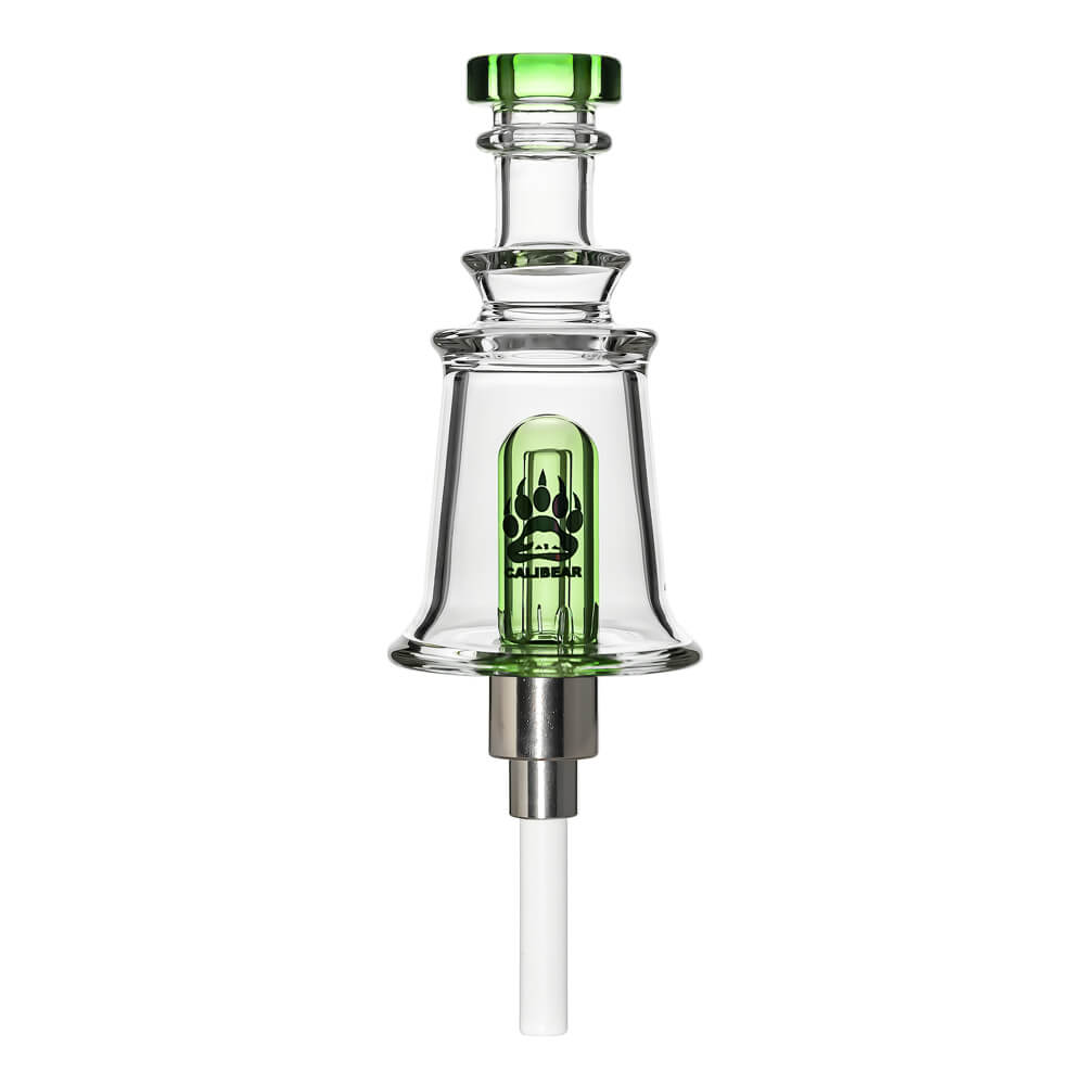 Color Core Bell Dabbing Nectar Collector in Lime Green