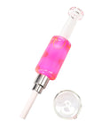 Pink Fluid-Filled Nectar Collector Glass Kit