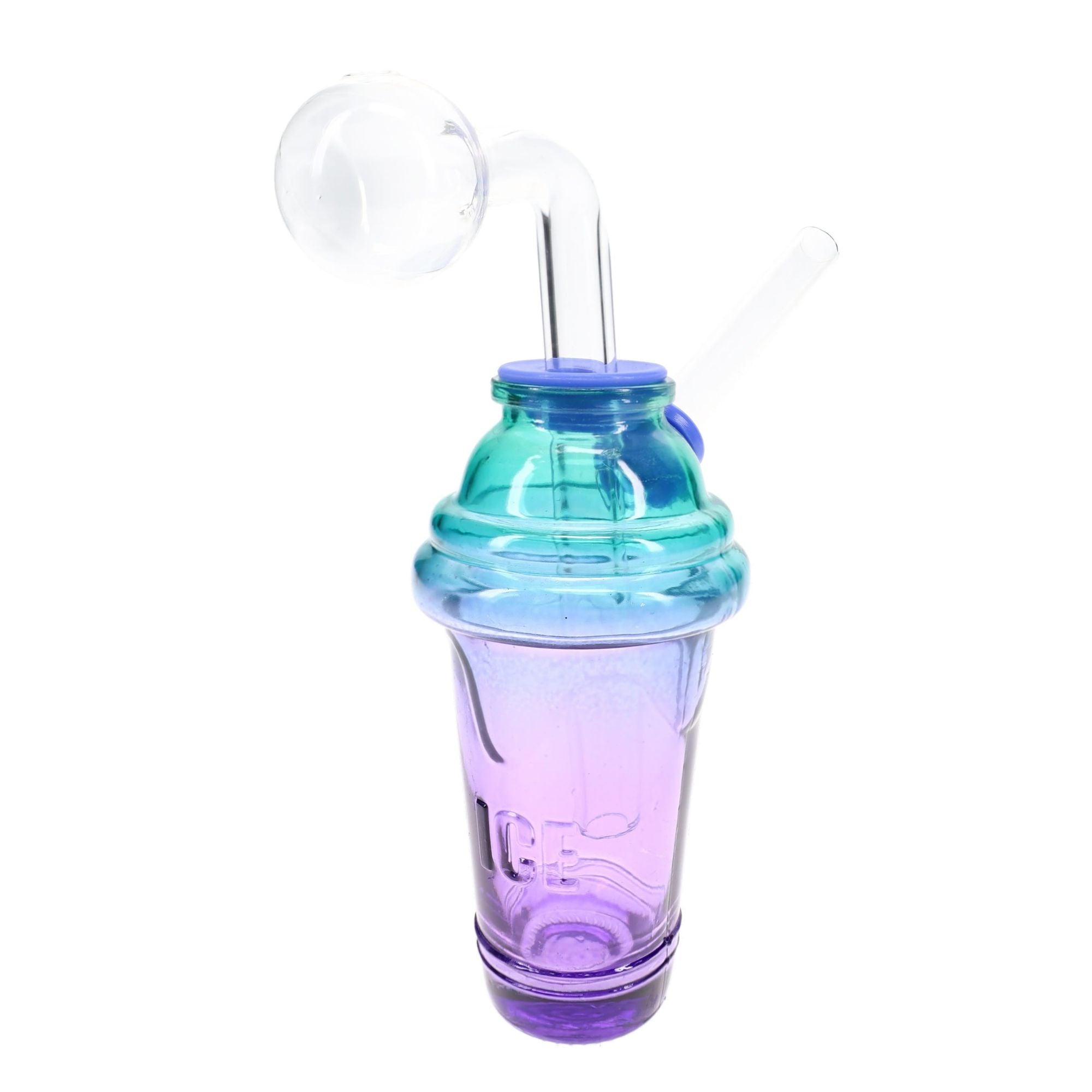 Colored Glass Ice Cream Cup Oil Burner “Sundae Sipper”