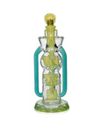 Colorflow Recycler Dab Rig in Lime Candy