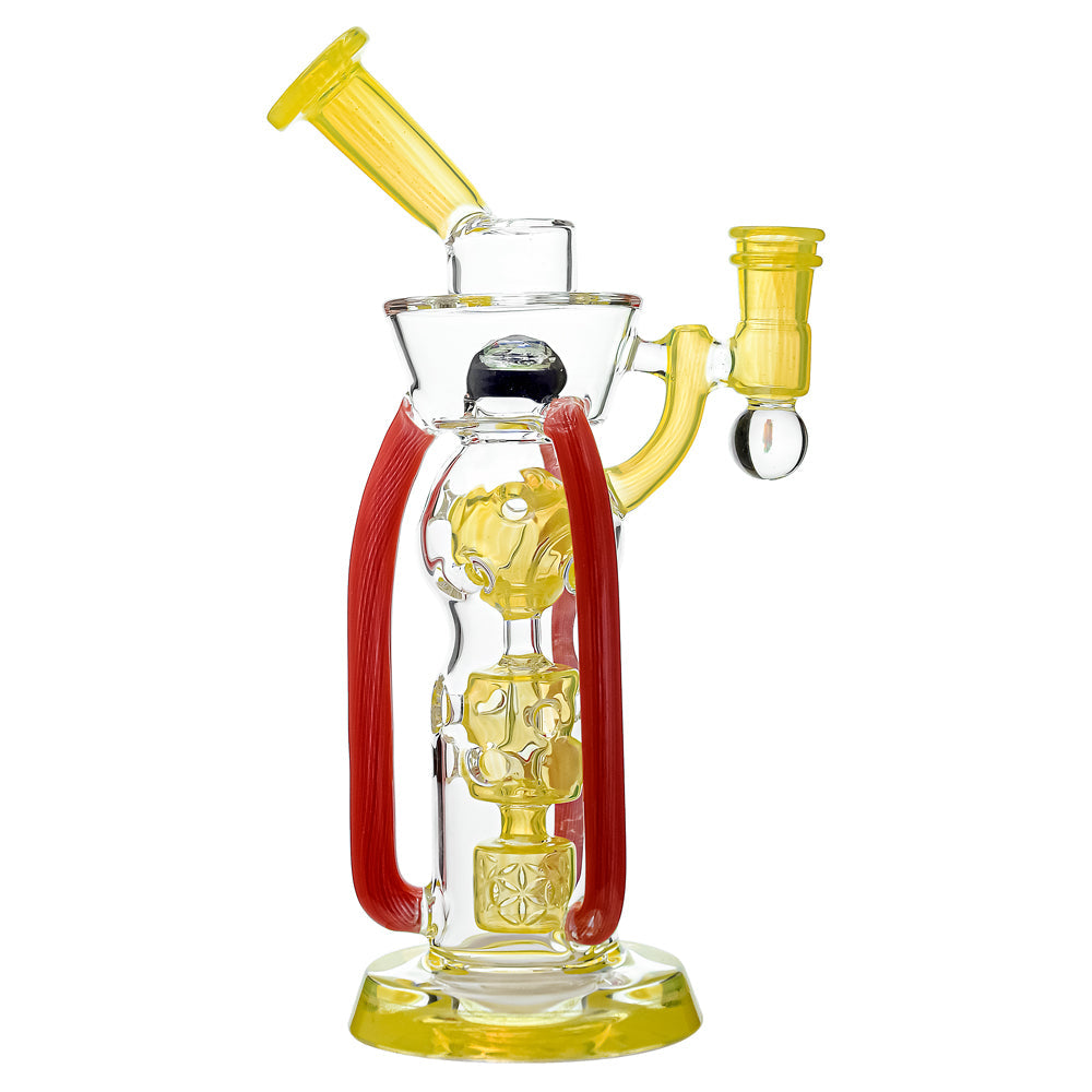 Colorflow Recycler Glass Dab Rig