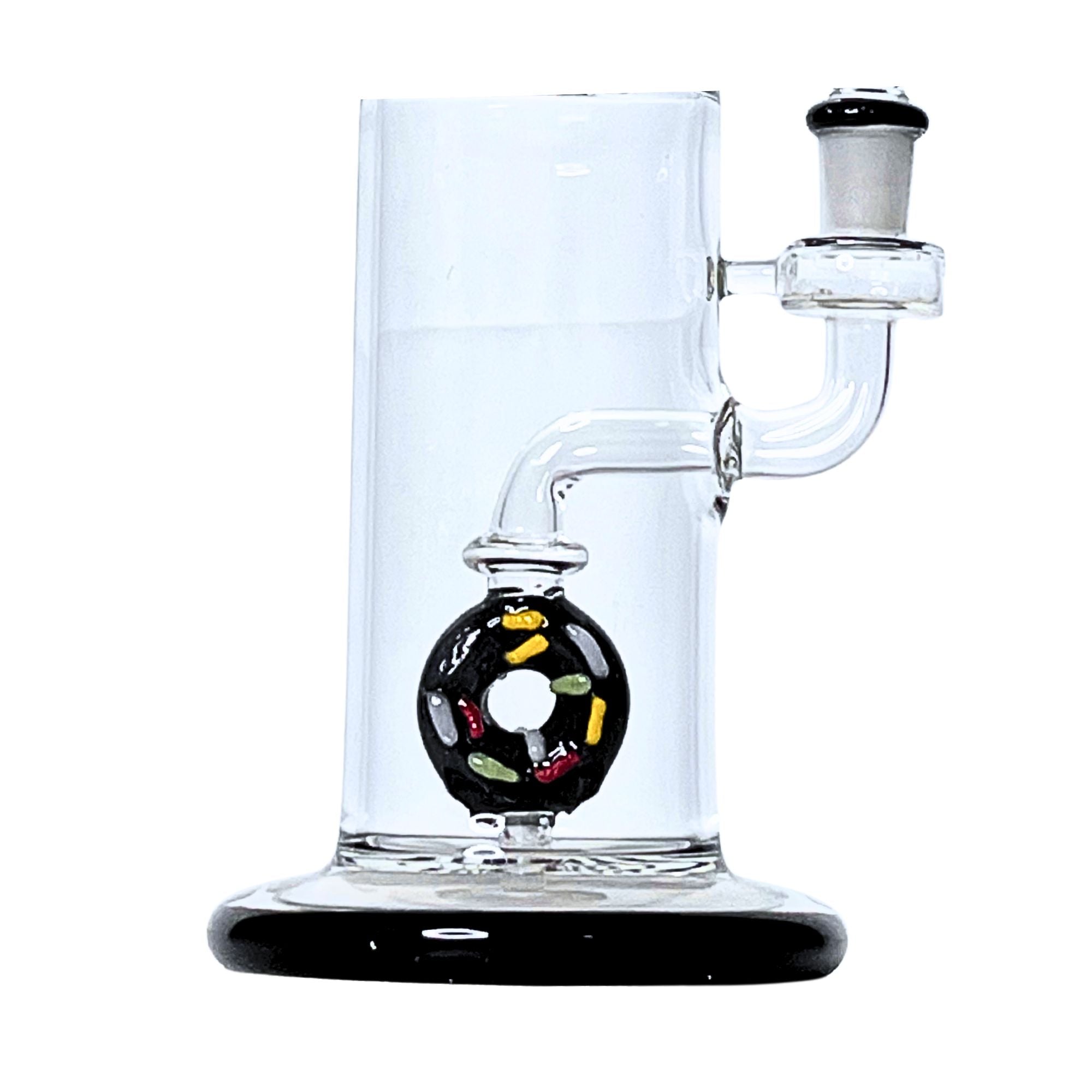 Confetti Drum Glass Bong with Perc