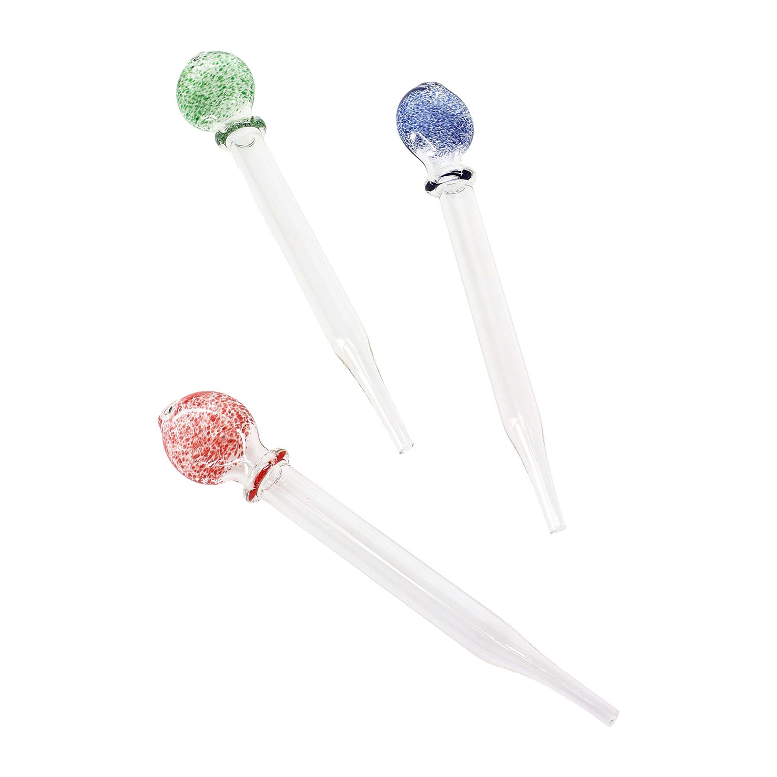 “Confetti Sipper” Frit Glass Dab Straw – Handmade US Nectar Collector ...