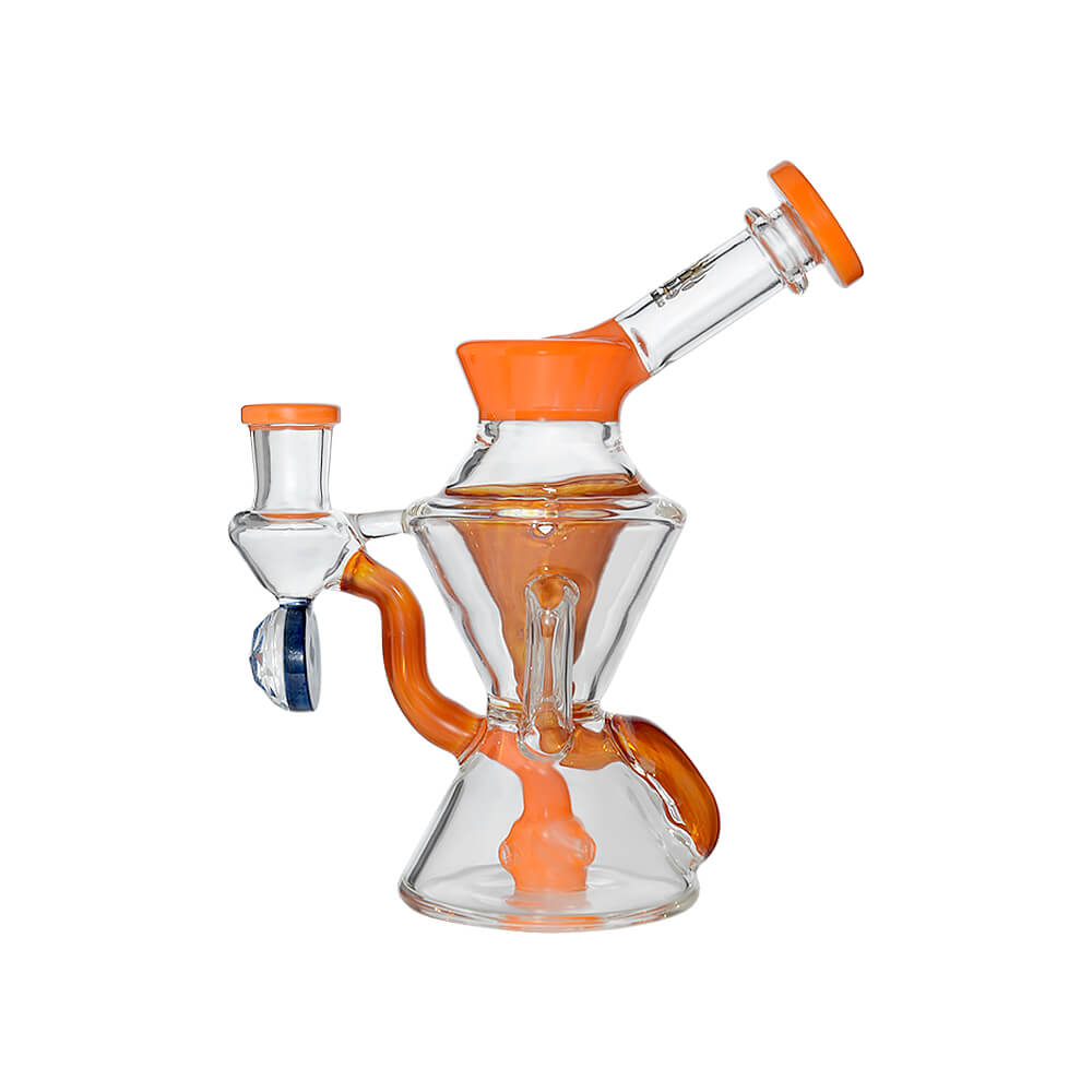 Right view of Conical Recycler Dab Rig