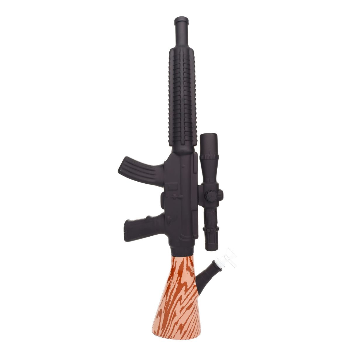 “Countertop Cannon” Rifle Beaker Bong 24″