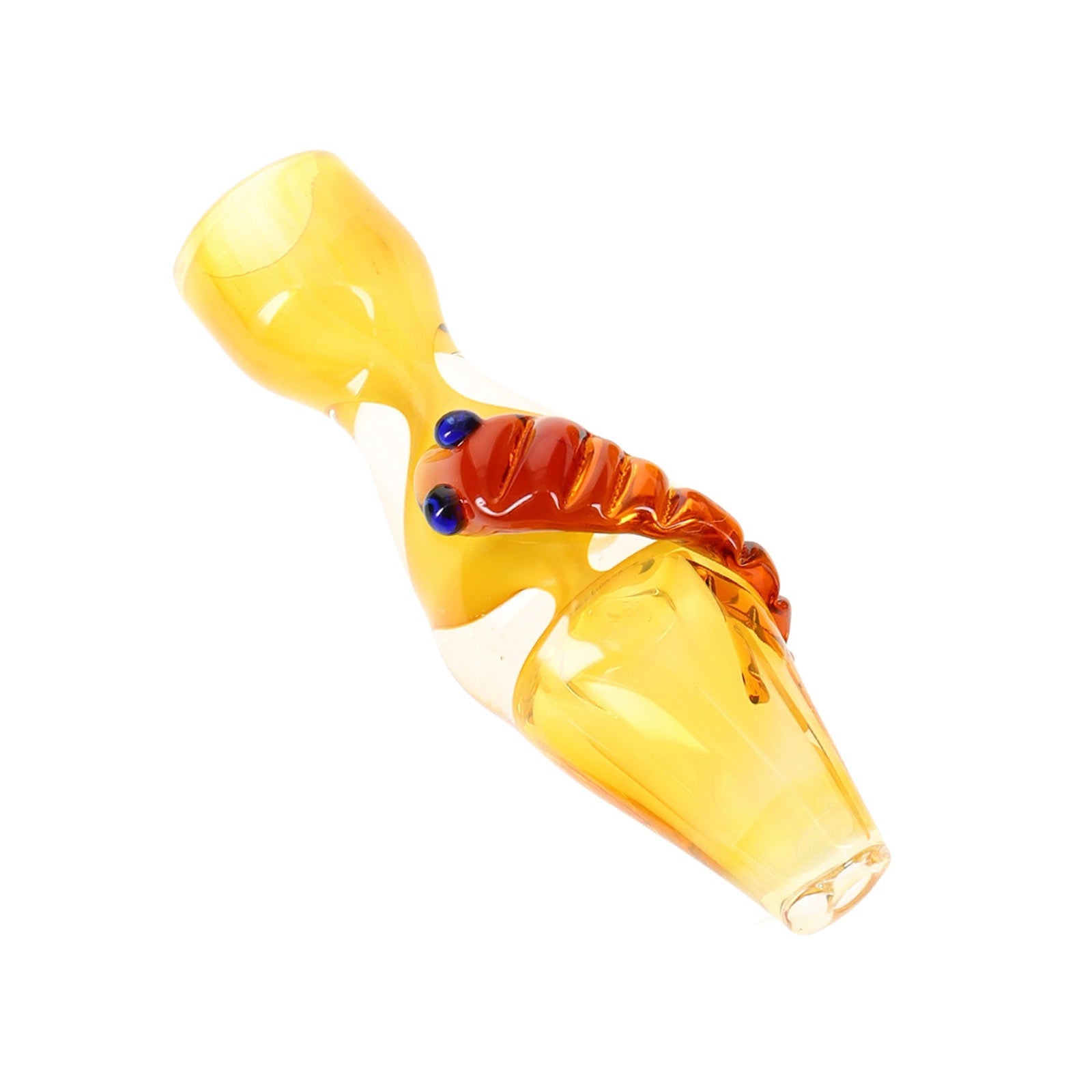 Crawly Gold Fumed Critter Chamber Chillum - inhalco