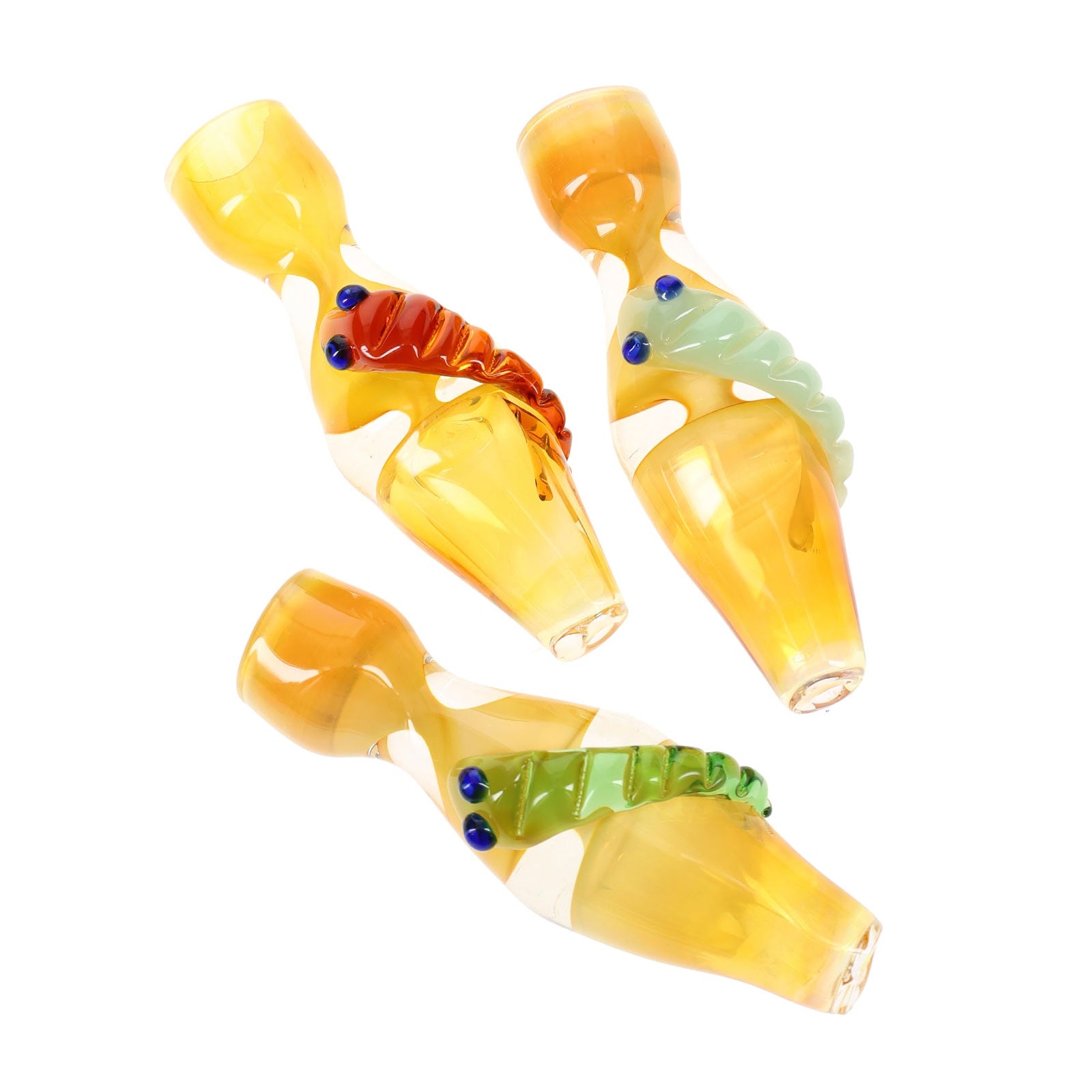 Crawly Gold Fumed Critter Chamber Chillums