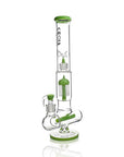 17" Triple Perc Scientific Glass Bong