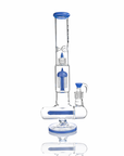 17" Triple Perc Scientific Glass Bong