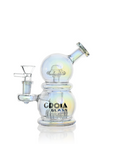 6" Mini Egg Dab Rig with Crown Perc