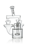 8" Twin Vortex Recycler Scientific Glass Water Pipe